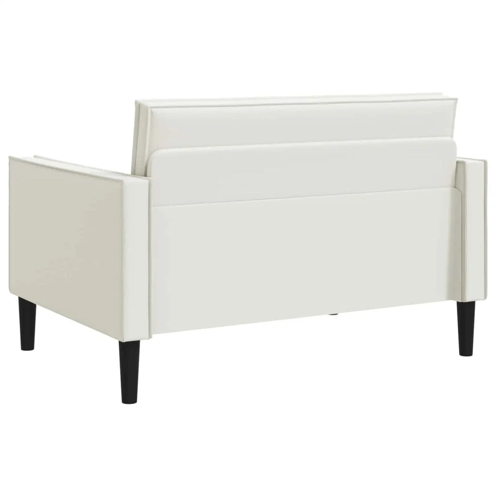 Poltrona XXL Bianco Similpelle 42043537