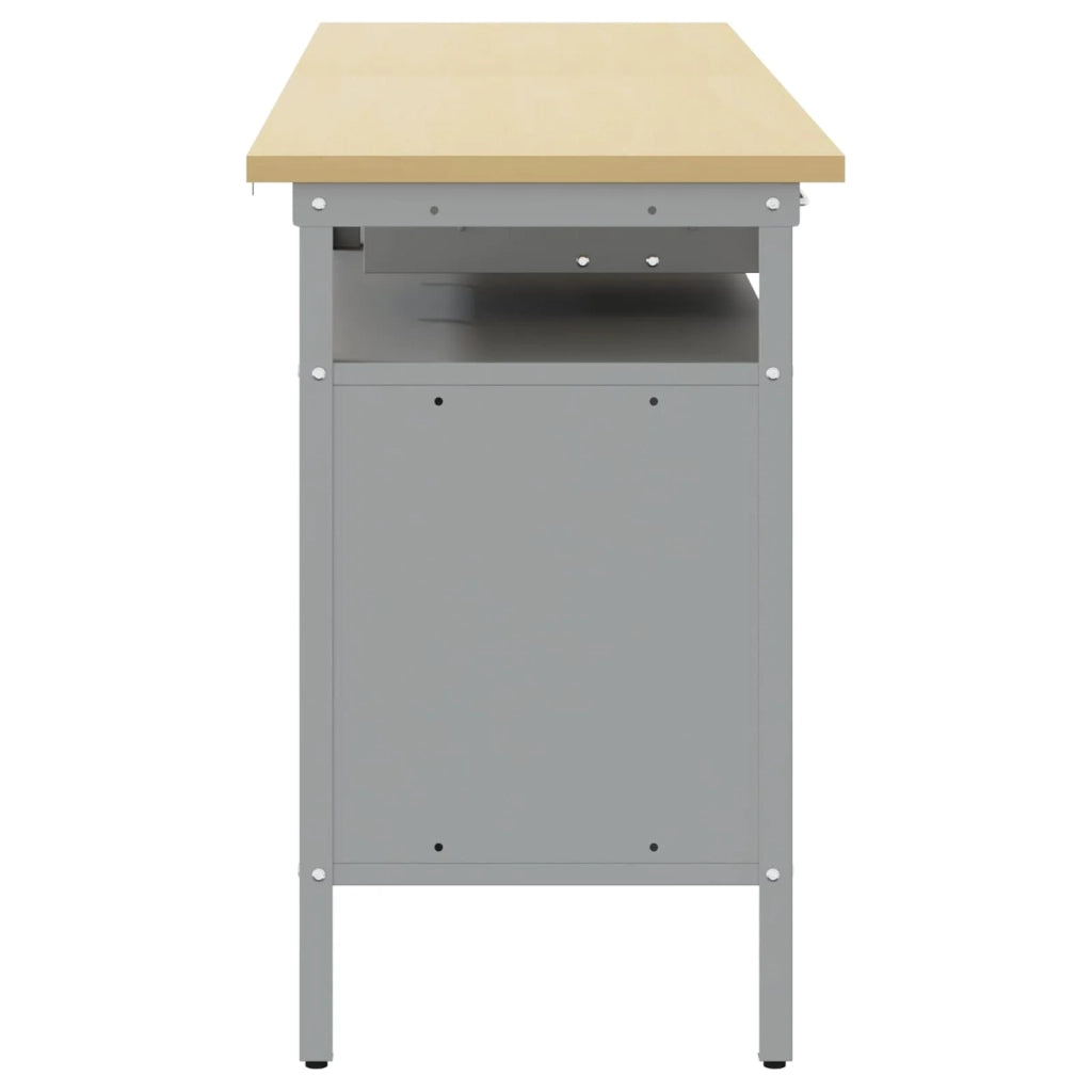 Set banco da lavoro con cassetto 3 pcs Rosso e Grigio 3321397