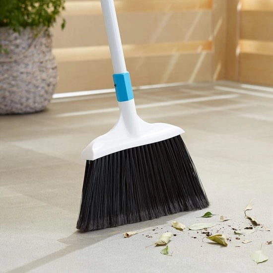 Asse da giardino pesante - blu e bianco - con manico lungo