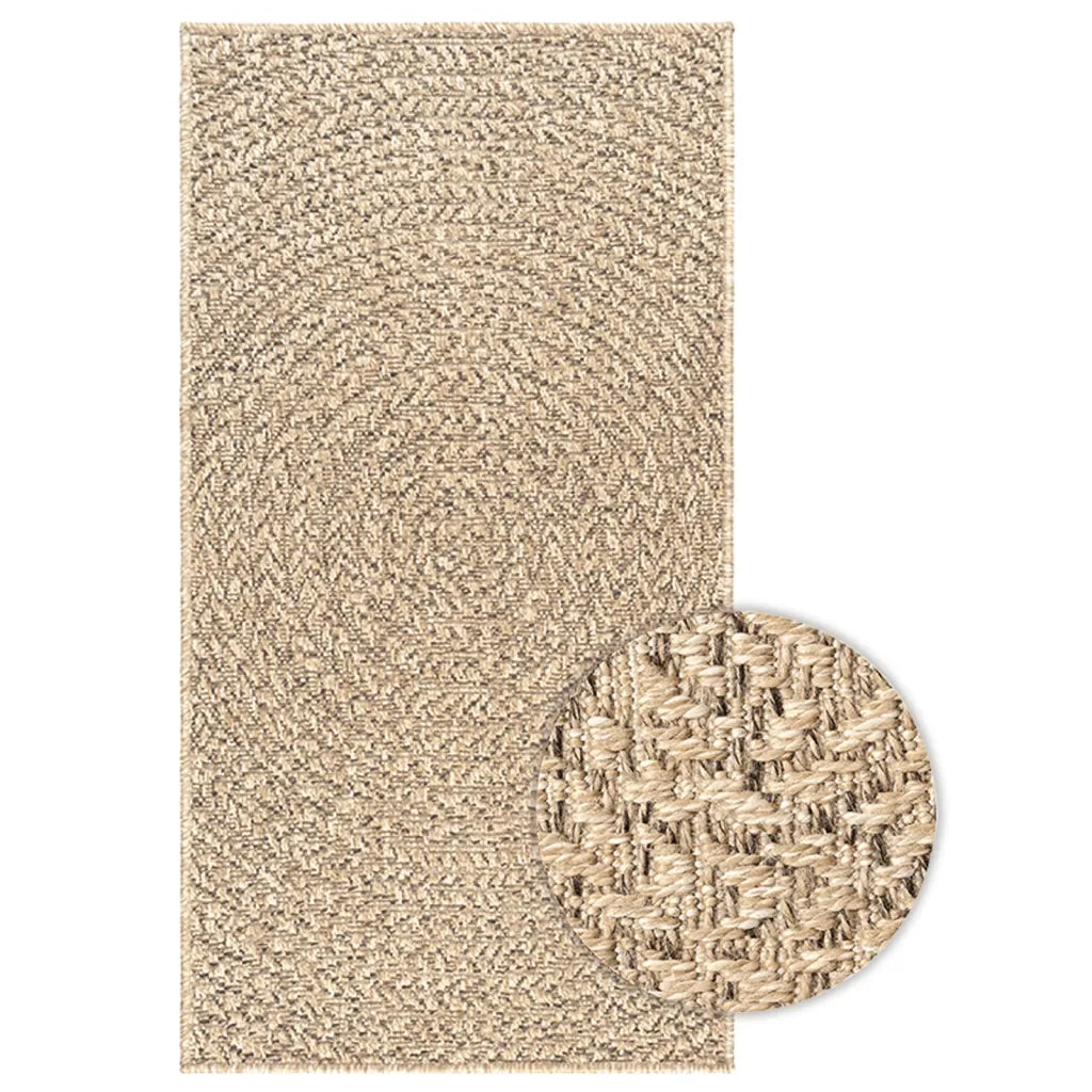 Tappeto del soggiorno | Tappeto ZIZUR 60x110 cm Aspetto Iuta per Interni ed Esterni