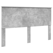 Testiera | Testata con Testiera | Testata Grigio cemento 160 cm Legno multistrato