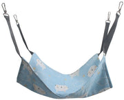 Hangmat per animali - letto per animali appeso - asciugamano per animali sottile per primavera e estate - letto per animali - asciugamano per animali - stampato a doppia faccia - lavabile - adatto per animali fino a 9 kg - 53 x 35 cm