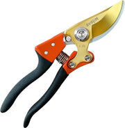 Snoeischaar pesante in acciaio inossidabile Sk5 - attrezzo da giardinaggio ergonomico per fiori, siepi e piante - rivestito con Teflon con funzione di facile utilizzo
