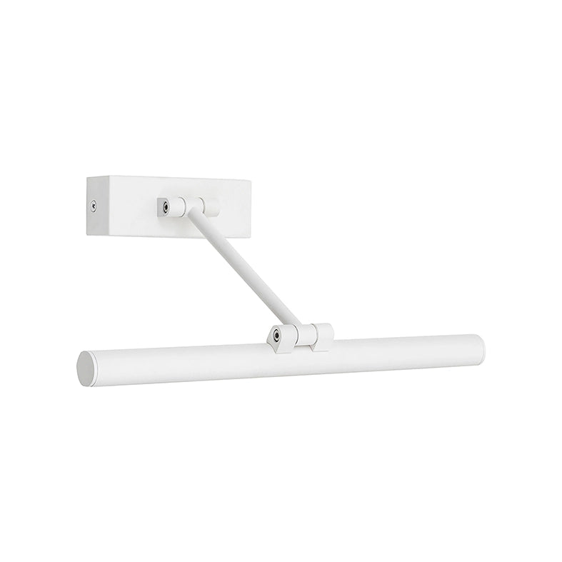 SAYA - Applique da Bagno LED 8W IP44 3000K 600lm in Metallo Verniciato Bianco - Illuminazione per Specchi e Quadri - Rossini Group