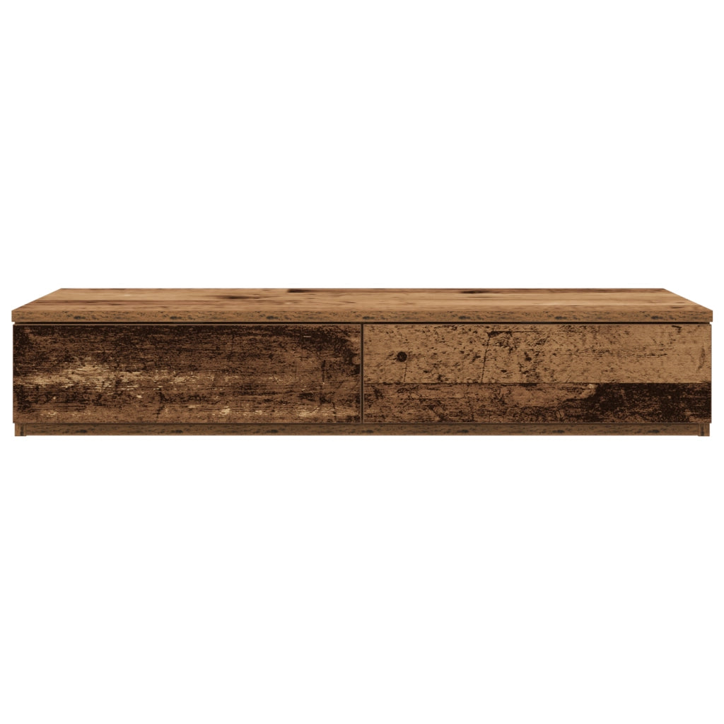Cassetti per Letto  in Legno Vecchio 90x36,5x16,5 cm in Legno Ingegnerizzato