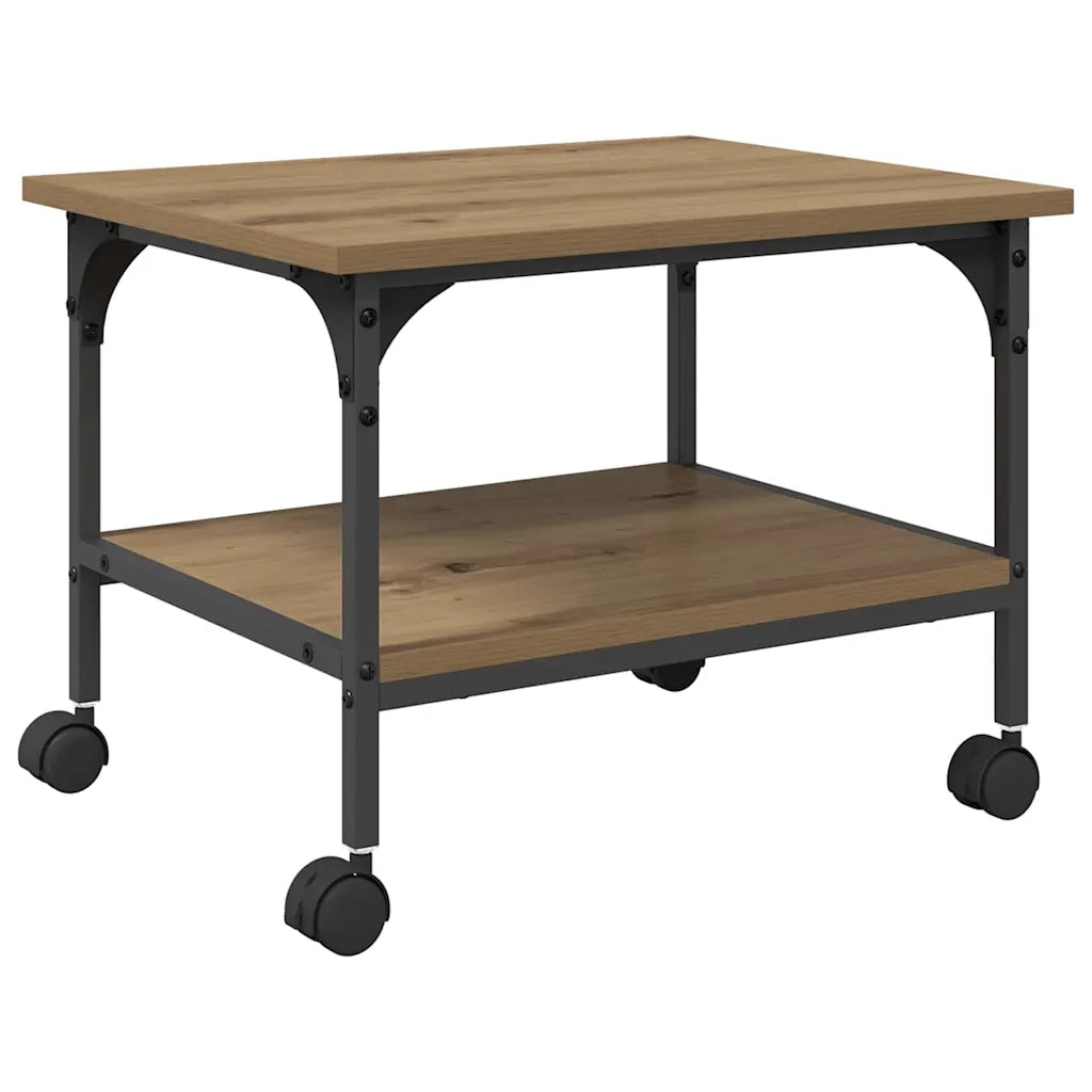 Supporto per Stampante Rovere artigianale 50 x 40 x 38 cm CFW1525944