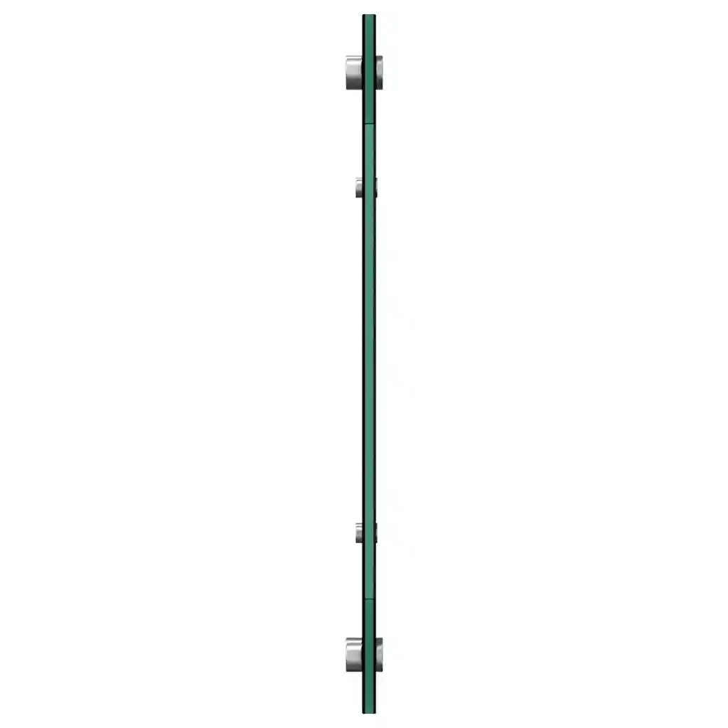 Schienale da cucina Nero 80 x 40 cm vetro temperato CFW9593374