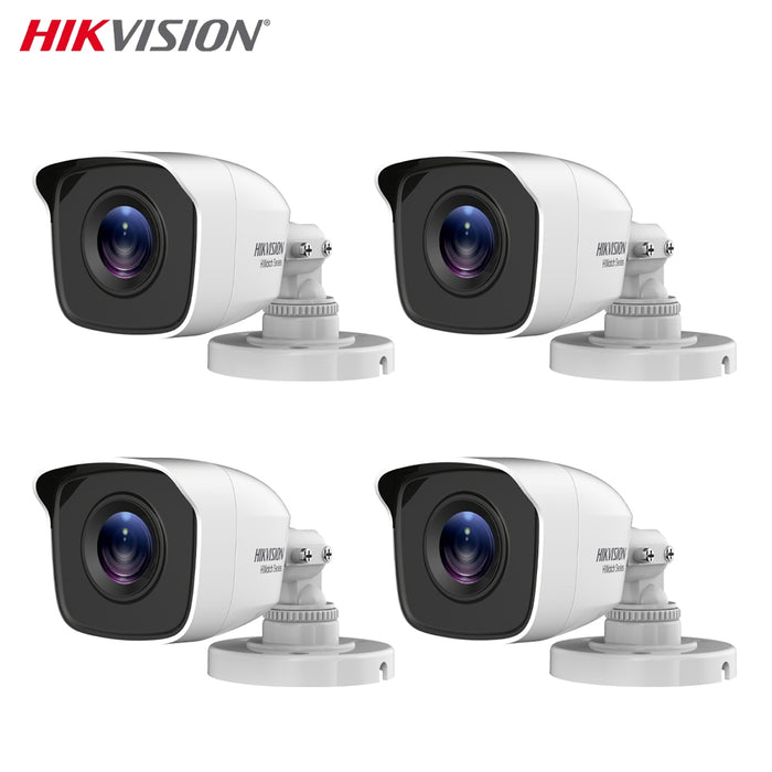 KIT 4 TELECAMERE AHD 2 MPX HIKVISION ESTERNO HWT-B120-M