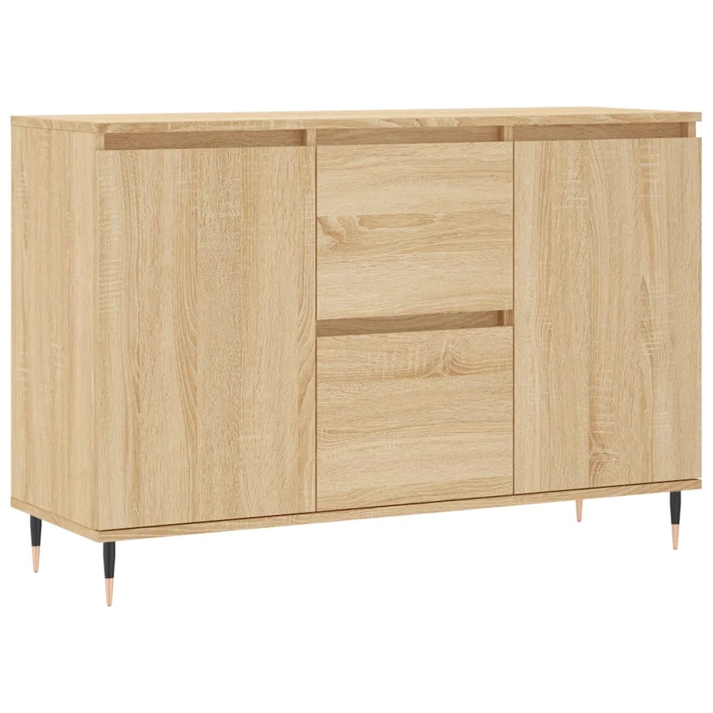 Credenza-Buffet-Armadio da cucina Rovere Sonoma 101,5x35x70 cm in Legno Multistrato 690280