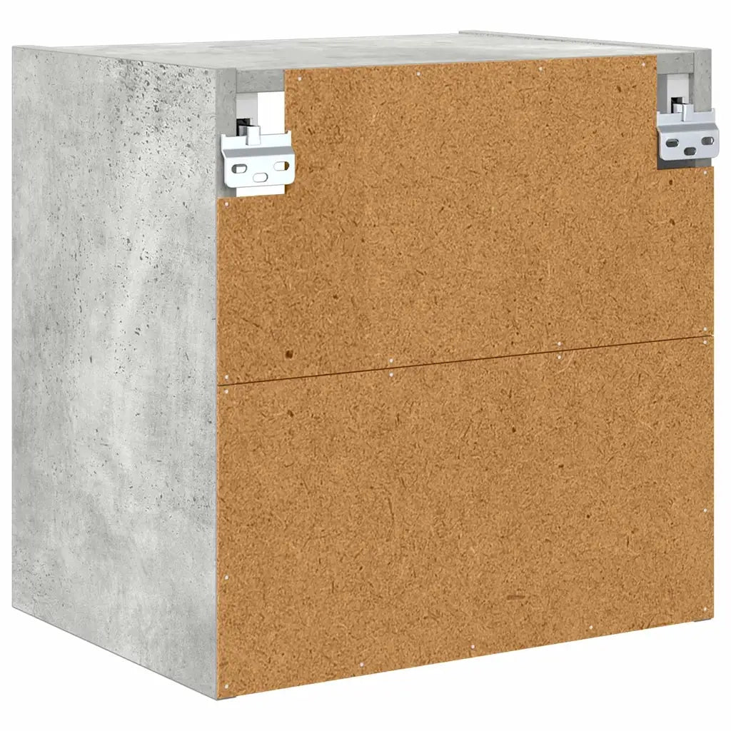 Armadio pensile Grigio cemento 40 x 29,5 x 40 cm