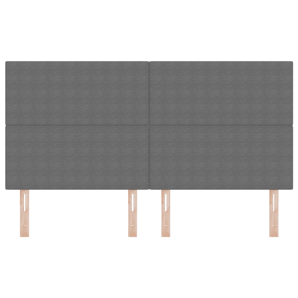 Luce LED per testiera Grigia 90 cm in corduroy