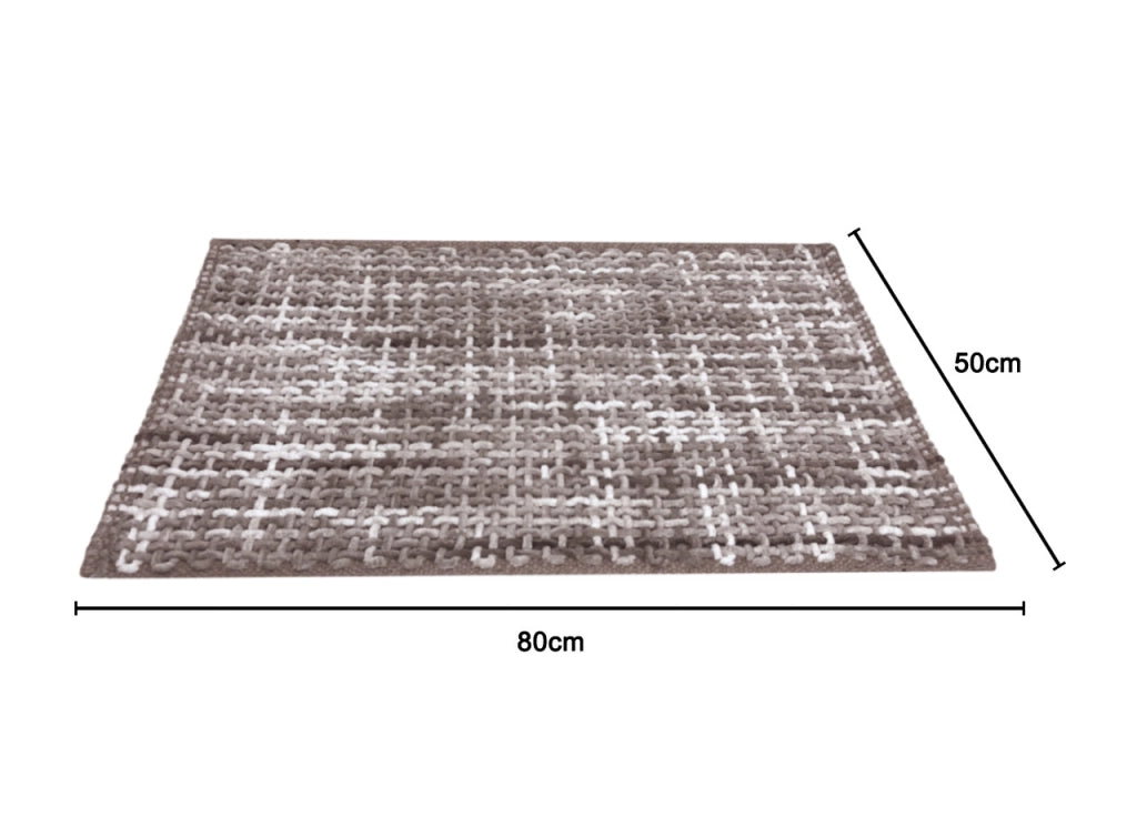 Tappeto Bagno Doccia Antiscivolo In Microfibra Super Assorbente Plot - 50x80 - Dove