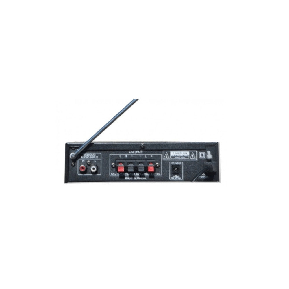 Trade Shop - Amplificatore Stereo Bluetooth Usb Funzione Mini Super Bass Telecomando Q-t112 -