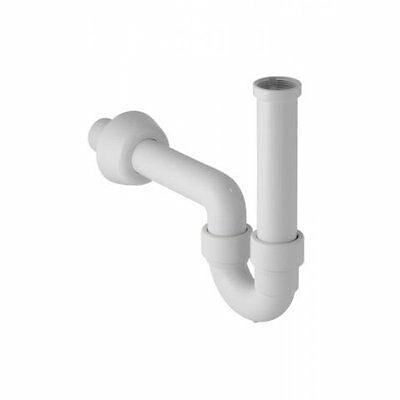 SIFONE AD S PER LAVABO BIANCO- Diam. 40 mm - G. 11/4- GEBERIT- pezzi 1