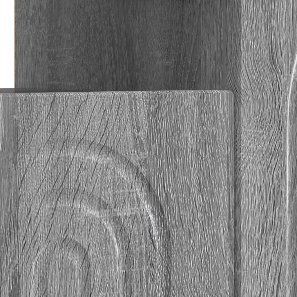 Mobile TV LED Sonoma grigio Legno ingegnerizzato 896251