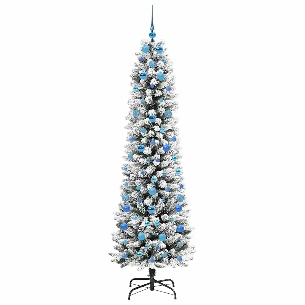 Albero di Natale artificiale con 300 LED Bianco 210 cm 3396124