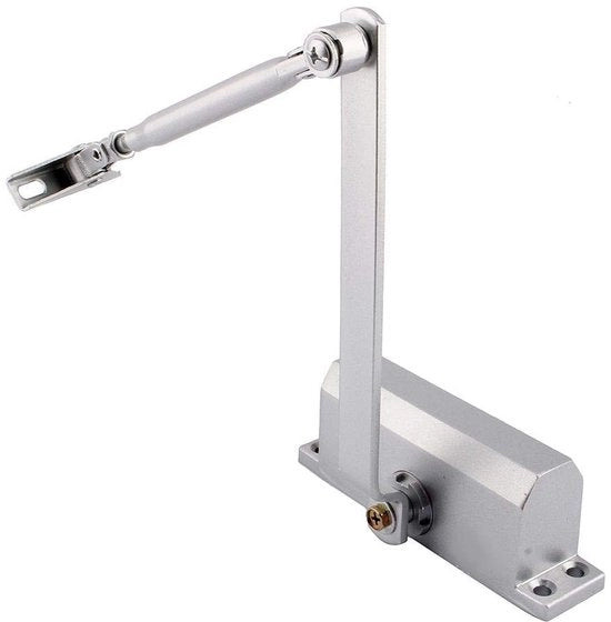 Porta automatica adattabile con chiusura automatica, adatto per portoni da 25-45 kg, per uso interno, idraulico, anticorrosivo, con apriporta.