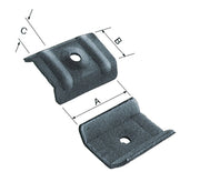 1blister bs cavallotti x coibientato mm 46x27x10 rosso  (pz.10) cod:ferx.94964