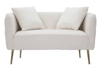 Divanetto Bucarest Crema cm 127X74X73