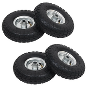 Ruote Carrello a Mano 2 pz in Gomma 4.10/3.50-4 (260x83)cod mxl 127988