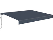 4 x 3 m Tenda retrattile motorizzata in alluminio "Ombra 4" - Grigio antracite