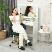 Sedia da ufficio, poltrona da ufficio ergonomica regolabile in altezza, seduta girevole, base in acciaio, verde