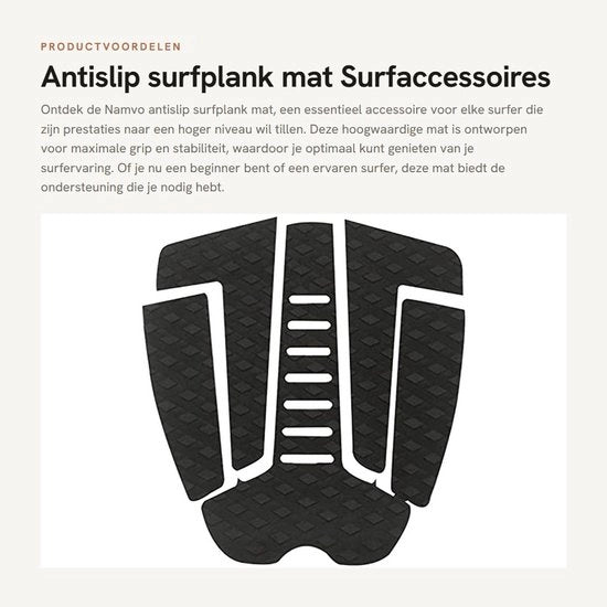 Pannello Antisfregamento per Surf - Materiale EVA - 30 x 8 cm - Resistente alle Temperature - Anticorrosivo - Antibatterico - Peso Leggero 75 g - Supporto per Tabella da Surf