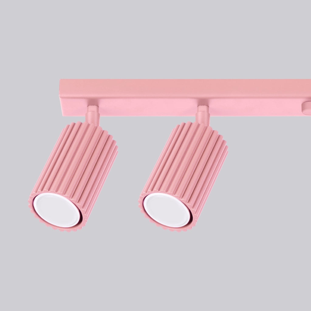 Plafoniera KARBON 6L rosa
