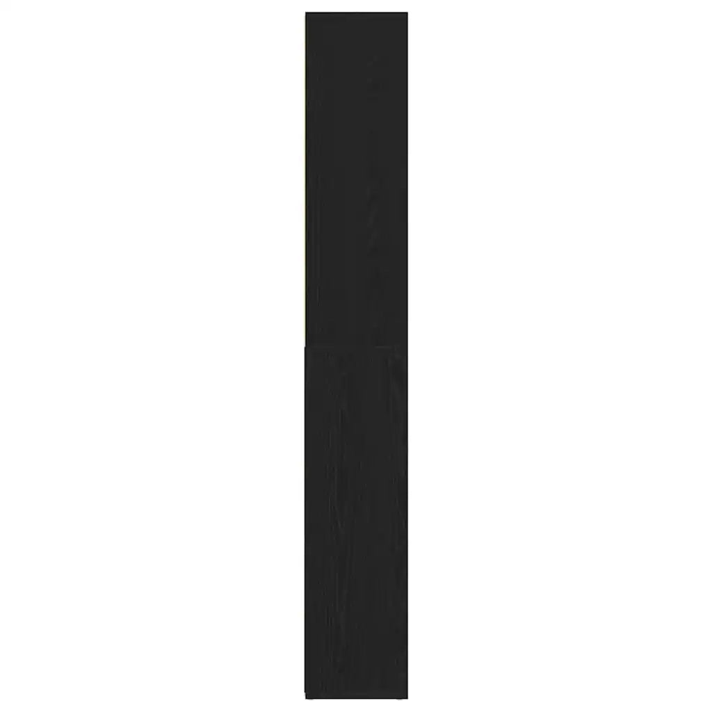 Armadio per Libri Rovere Nero 155 x 24 x 160 cm 862441