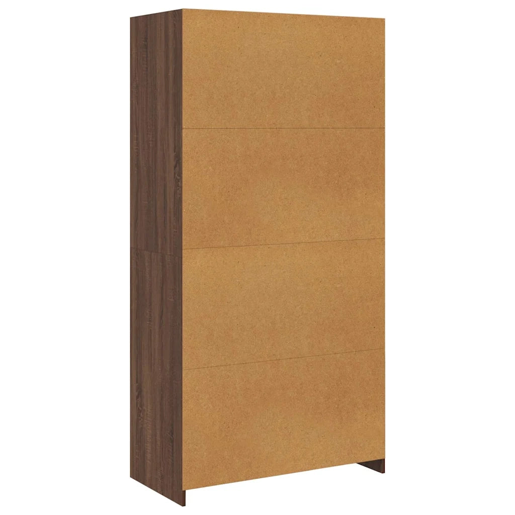 Armadio Rovere Marrone 100x50x200 cm in Legno Multistrato CFW9156081