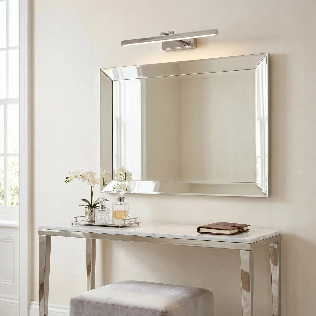 Applique Da Bagno Led APP1858-1W 60 Cm Chrome