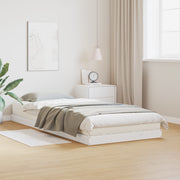 Struttura Letto a Terra  80x220 cm in Legno Massello di Pino