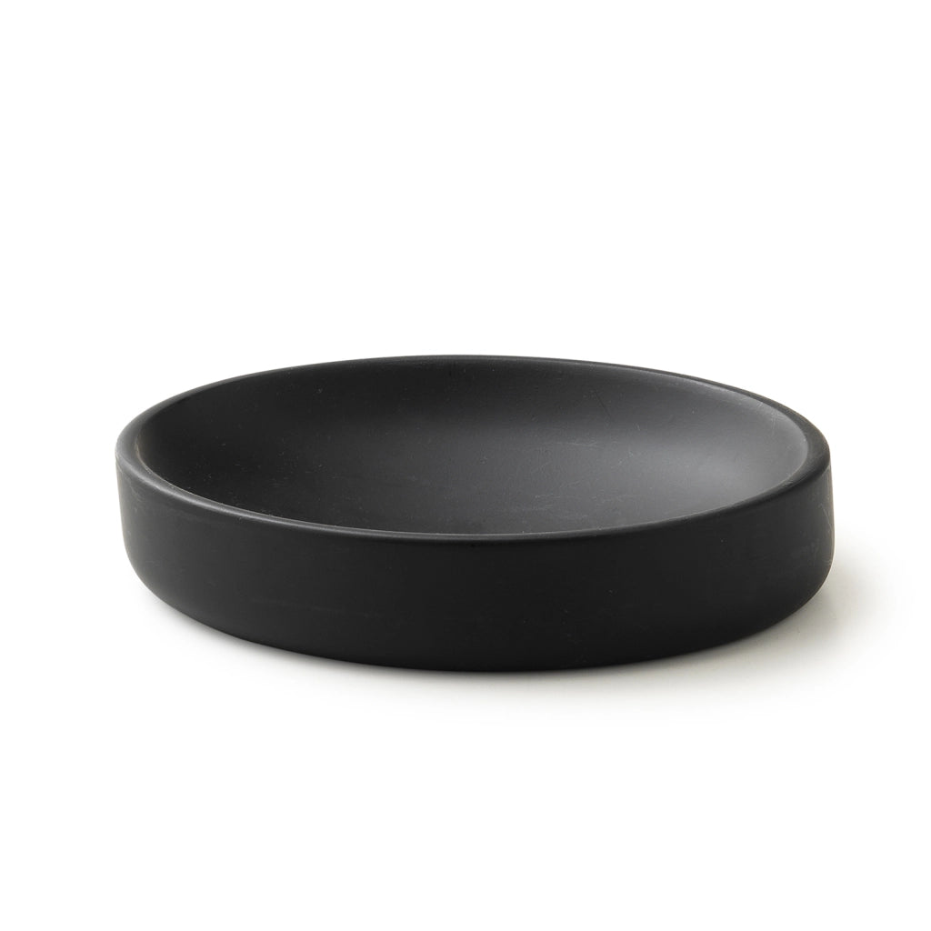 Portasapone d’appoggio in resina BR11 Gedy serie BRENDA Nero