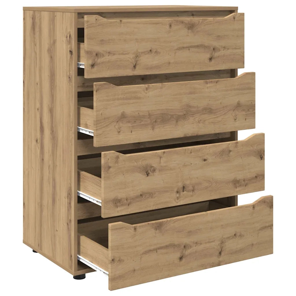 Armadi di Stoccaggio 2 pcs Rovere artigianale 80 x 48 x 105 cm
