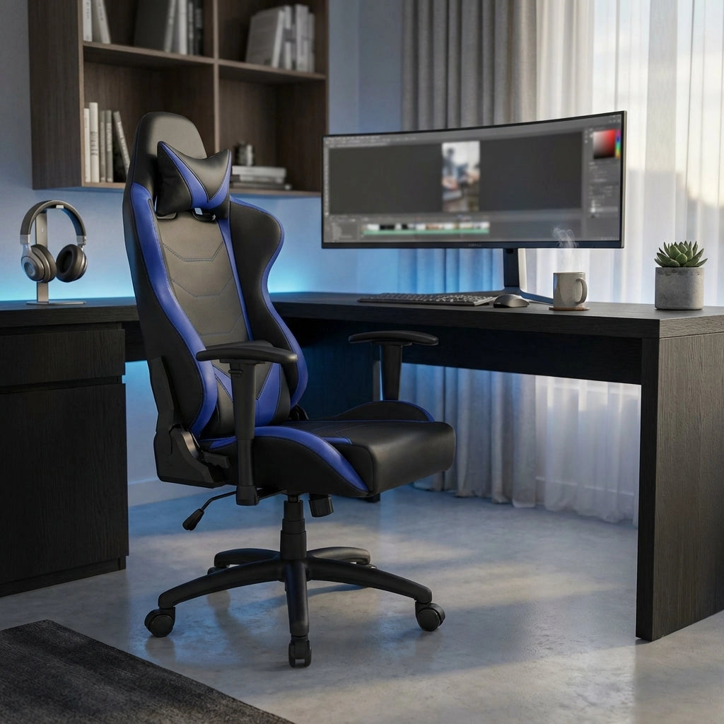 Poltrona da Gaming in Poliuretano cm 70x72x129 - JINX