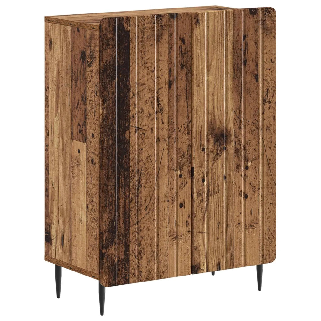Set di Armadi da Bagno da 2 Pezzi ZWOLLE Legno antico 3417601