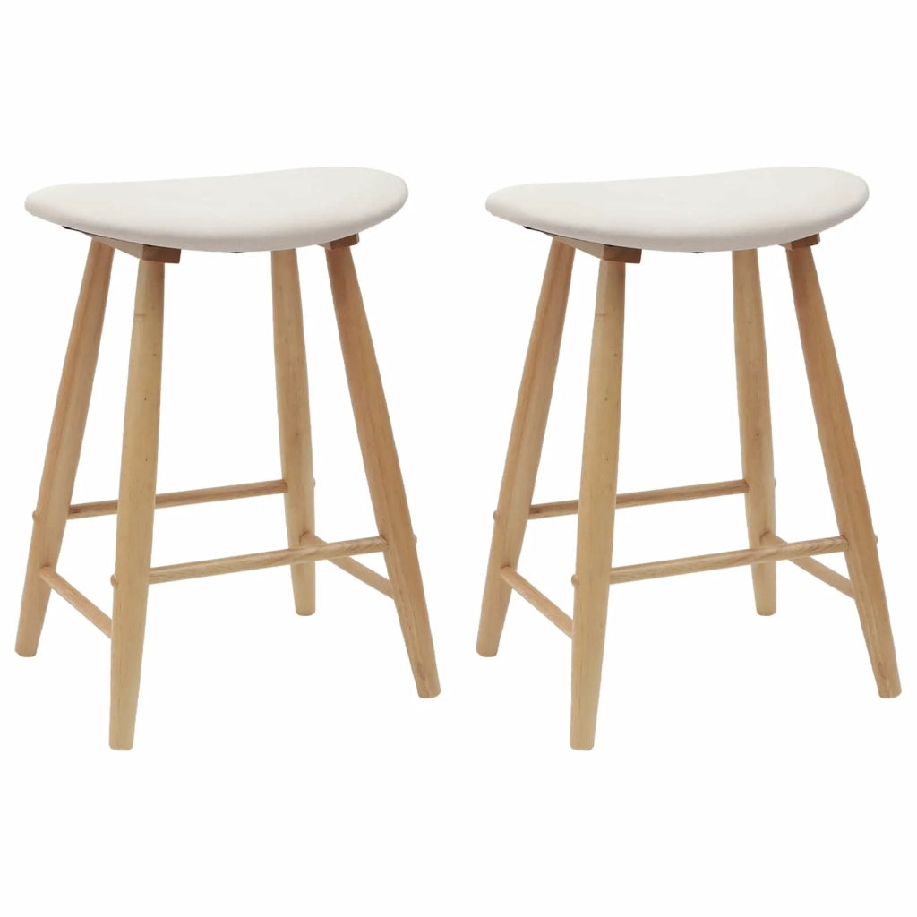 Sedie da pranzo 2 pcs Naturale 46 x 37 x 63 cm 42020458