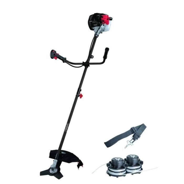 Decespugliatore a scoppio SCHEPPACH BCH3300-100PB - 32,6cm con 2  rocchetto e imbracatura a spalla