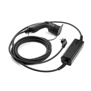 Alcapower Caricabatterie Portatile per Auto Elettriche 16A 250V Tipo 2, Potenza Regolabile fino a 3.68kW con Cavo Integrato da 5 Metri