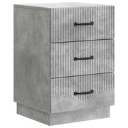 Armadio da Notte con cassetto Grigio Cemento 43 x 41 x 63,5 cm 895248