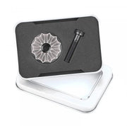 Estensione di Sterzo Universale - Materiale Titanium TC4 - 28.6mm - Peso Leggero - Impermeabile - Adattabile - Inclusa Scatola Metallica - Copertura del Sellino