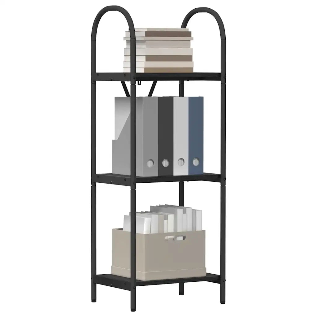 Libreria Rovere Nero 40 x 30 x 109 cm Legno multistrato 879935