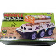 Trade Shop - Carro Armato Lancia Missili Led Luci Suoni Funzione Mistero Tiger Gioco Bimbo -