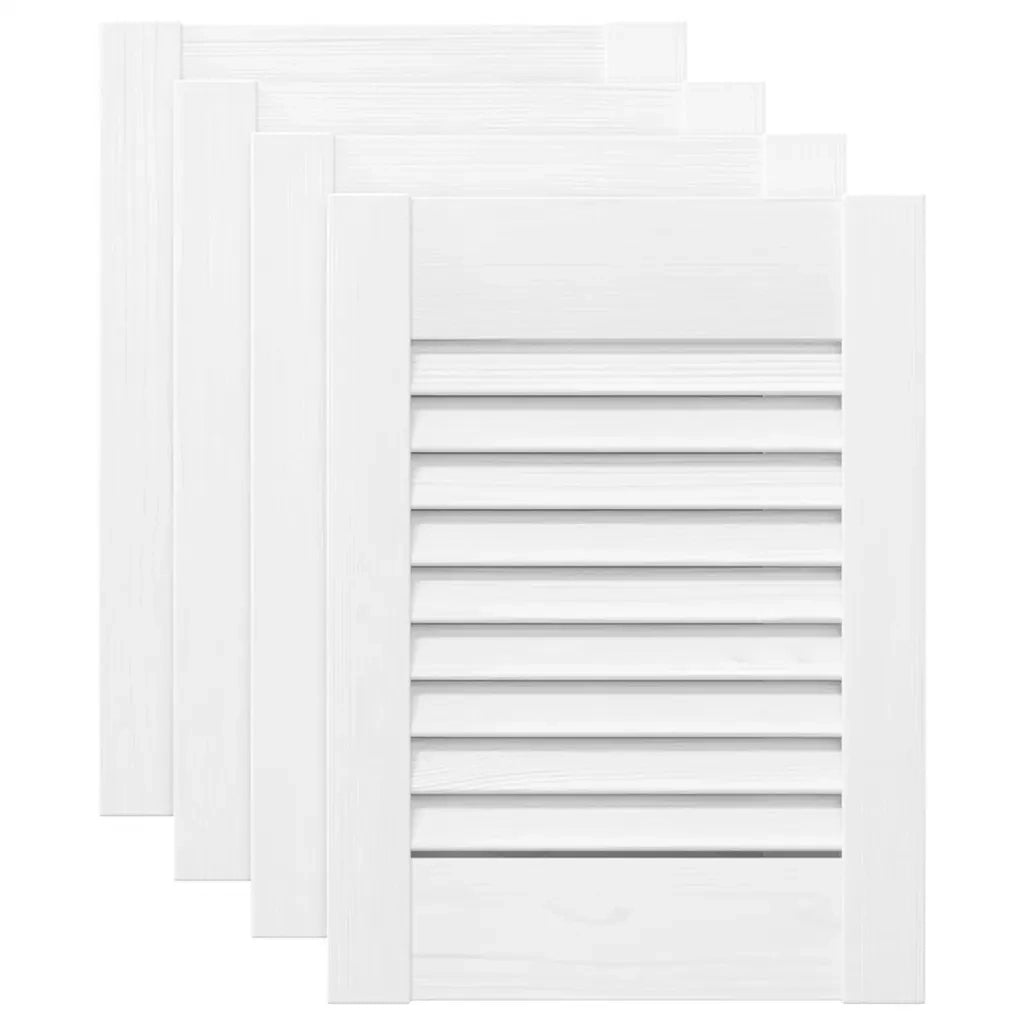 Ante a Lamelle 4 pz Bianche 39,5x29,5 cm CFW9658848