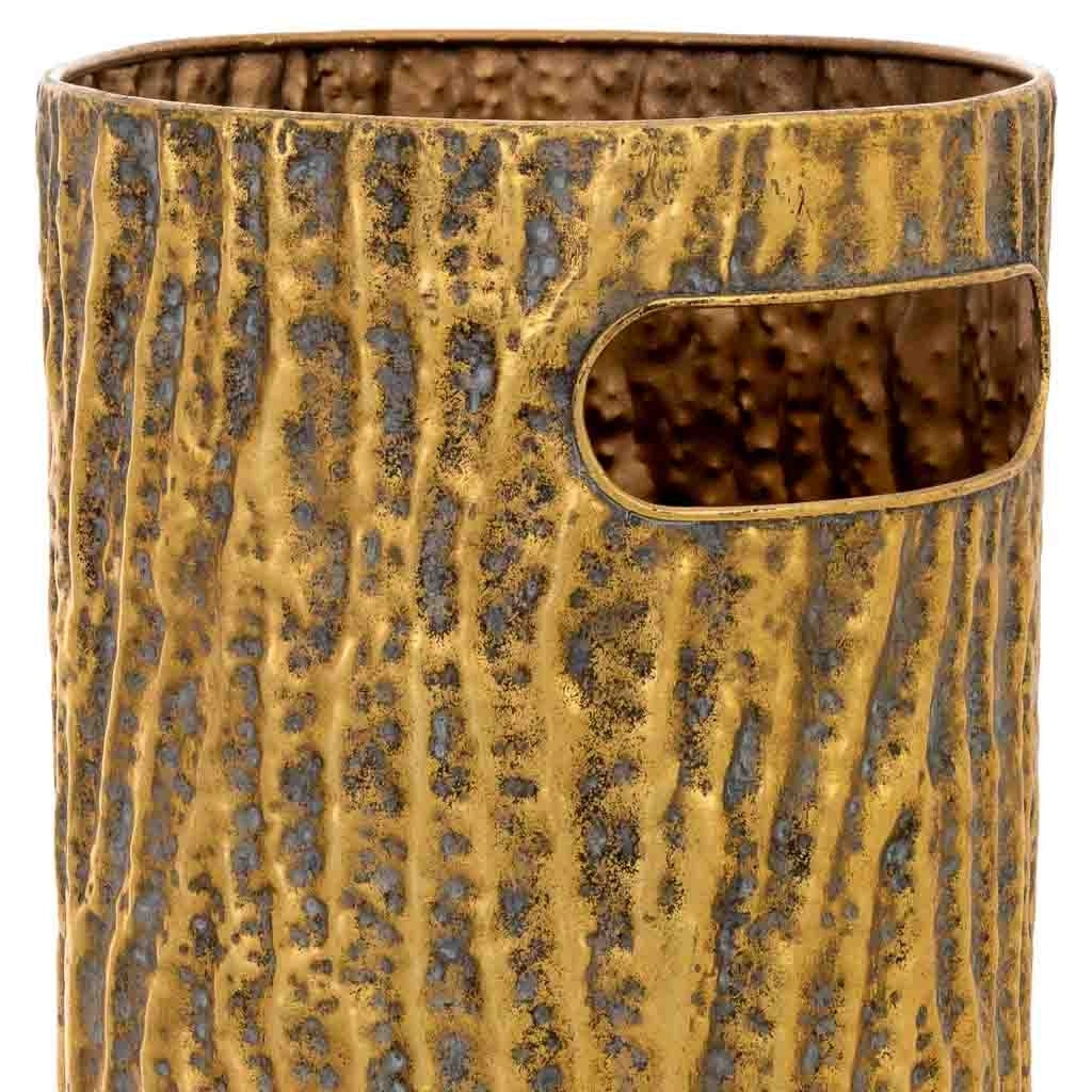 Portaombrelli metallo dorato 20.5x20.5x50h cm