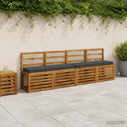 Cuscini per Panchina a 2 Pezzi VUGHT 2 pcs 100% Poliestere 950497