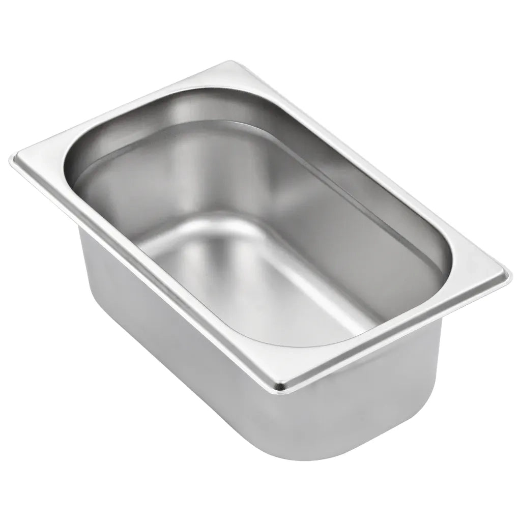 Contenitori Gastronorm 8 pz GN 1/4 100 mm in Acciaio Inox 50902