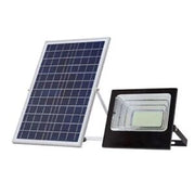 Trade Shop - Faro A Led Con Pannello Solare 200 W Luce Bianca Fredda 6500k Batterie Al Litio -