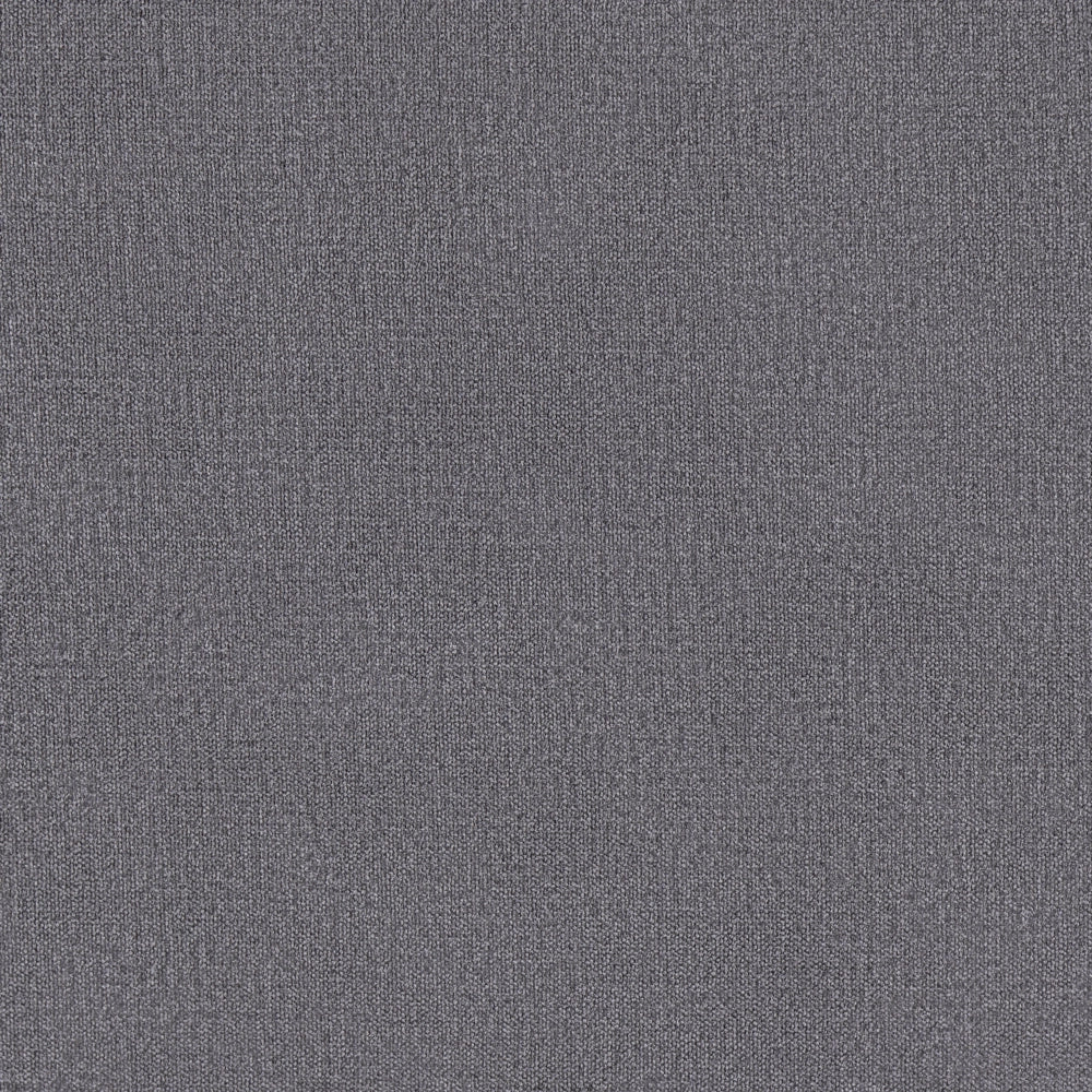 Letto in metallo Nero e Grigio 140 x 200 cm imbottita a doghe minimalista