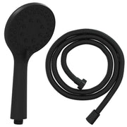 Set di doccia con soffione Nero 150 cm Acciaio Inox CFW7418481